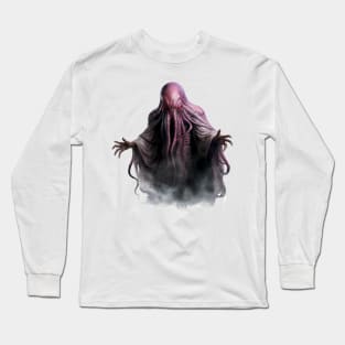 Baldur's Gate 3 Reimagined Mind Flayer Long Sleeve T-Shirt